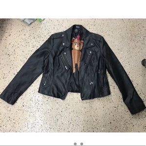 Hot Topic x Build a Bear leather jacket